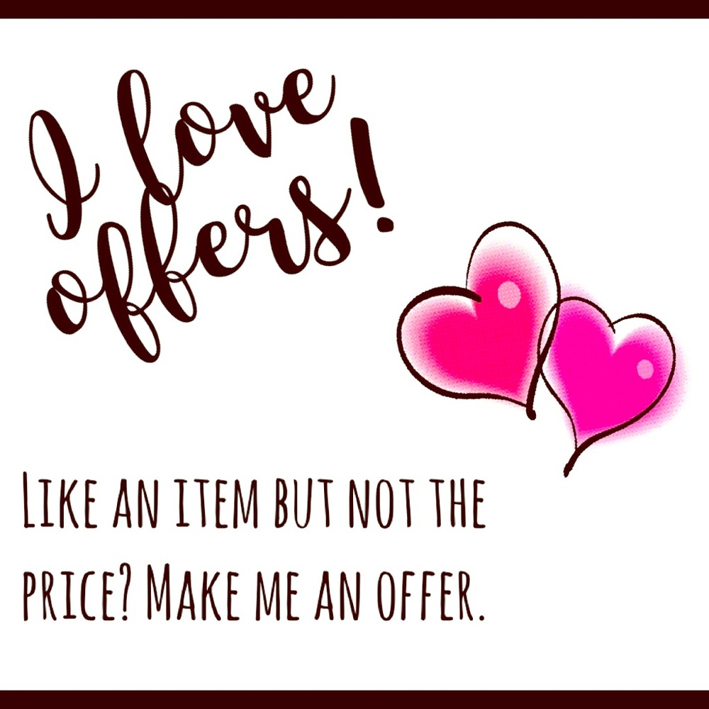 I accept reasonable offers